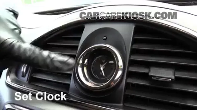 2014 Buick Enclave 3.6L V6 Horloge Régler l'horloge